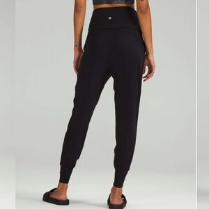 Lululemon Align Super-High-Rise Foldover Ribbed-Waist Jogger 27" Size 8